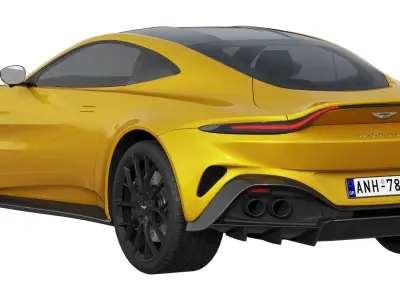 Aston Martin Vantage 2024 3D model