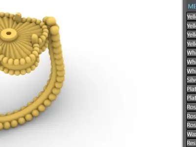 Reversible Ring 3D print model