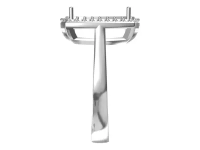 Wedding ring 3D print model 3D print model