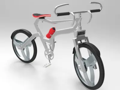Bicycle  concept  3D model