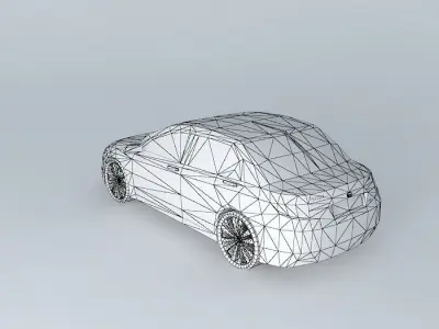 Spoiler Travios 2014 Delta Facelift Free 3D model