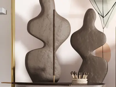 decorative set 2 3D model purchase
