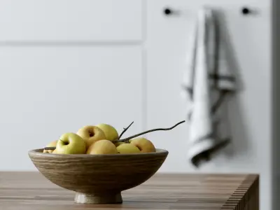 White Kitchen by Kvik 3D model