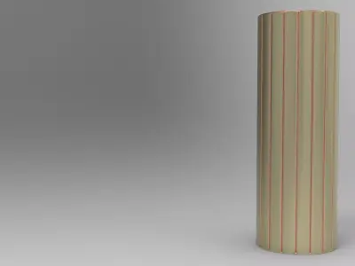 Ofa Vase Low-poly 3D model