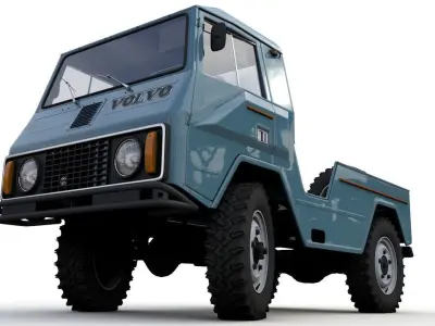VOLVO LAPLANDER C202 1977 3D model