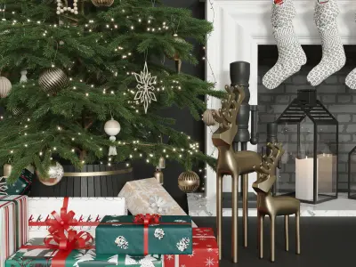 Christmas tree 3D model