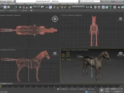 Horse - Pestilence No Gear 3D model