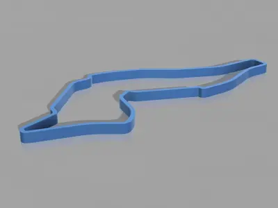 F1 Circuit Imola 2022 3D Print Model 3D print model