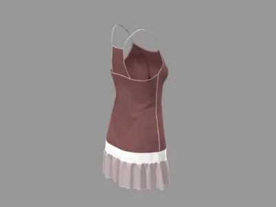 Tennis Dress 3D model
