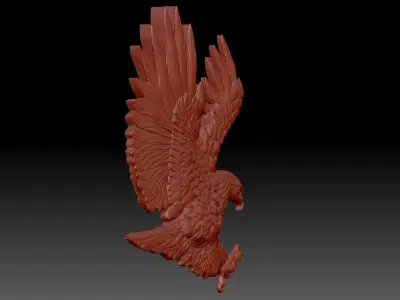Eagle 3D print model