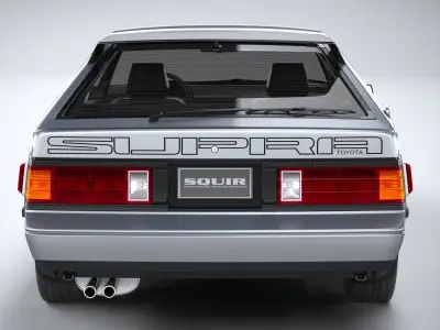 Toyota Celica Supra 1984 3D model