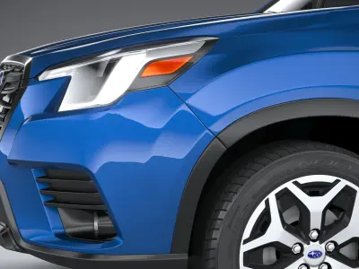 Subaru Forester 2023 3D model