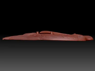 Swan Pendant 3D print model