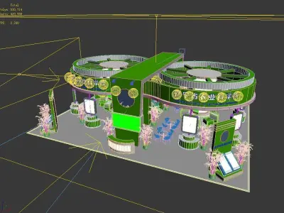 Exhibition - Area - 18X16-3DMAX2009-02 3D model