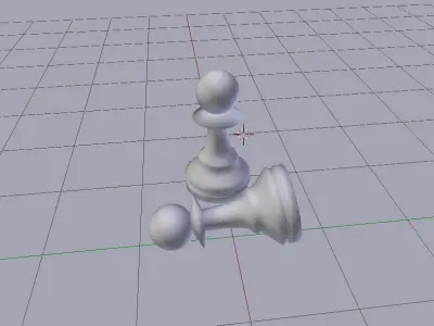 Chess Pawn 3D model