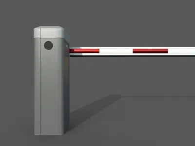 Simple Barrier 3D model