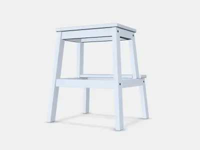 BEKVAM step stool Low-poly 3D model