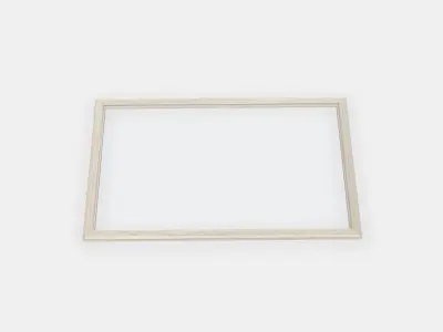 KOMPLEMENT Glass shelf 3 Low-poly 3D model