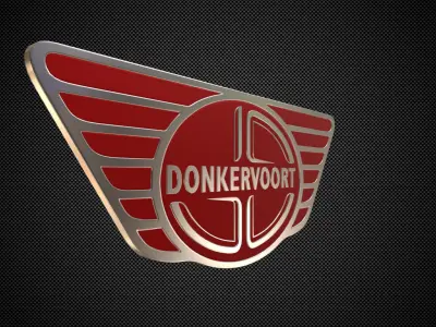 donkervoort logo 3D model