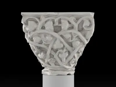 Capital 5 Low-poly 3D model