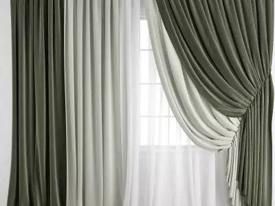 curtain 477 3D model