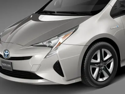 Toyota Prius 2016 3D model