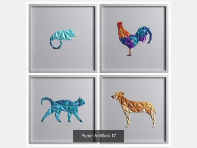 Paper Art Work Collection 3