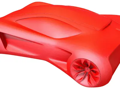 Printable Car Model 3D model