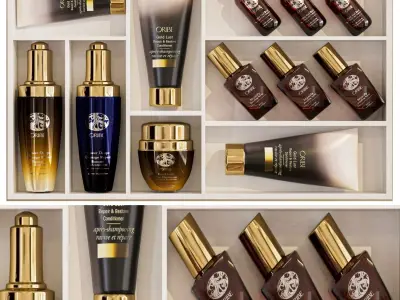 Luxury cosmetics set 51 3D model