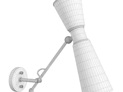  NOBU LUXURY WALL 2 Low-poly 3D model