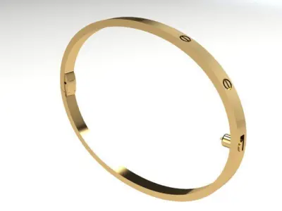 love bracelet 3D print model