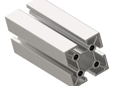 Premium Square Profile 3D print model