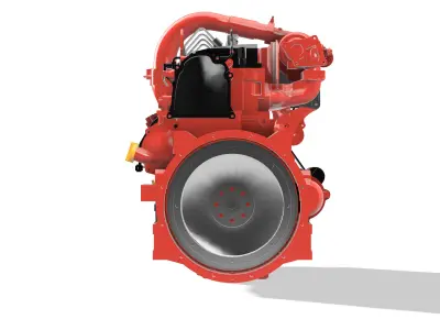 Diesel engine ISF 2 8 CUMMINS 3D print model