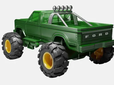Turbo Truck 3D model