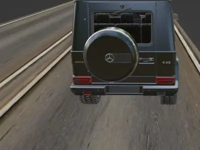 A beautiful Bens G63 3D model