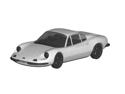 Ferrari Dino 3D model