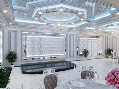 Wedding room 3D model