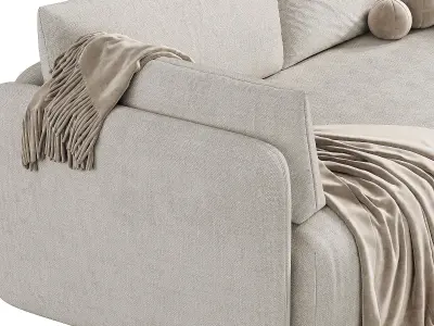 Offset Sofa 3D model