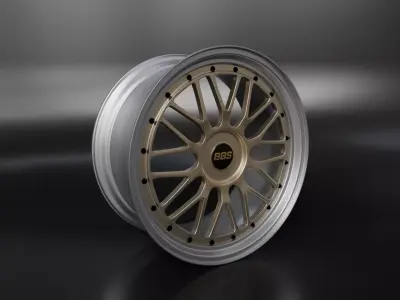 BBS LM Low-poly 3D model