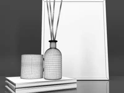 decorative set 00  3D model