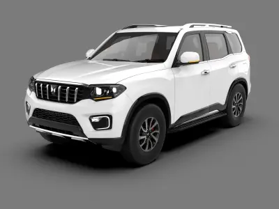 Mahindra Scorpio-N 2022 3D model