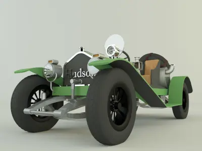 Hudson model car 3D model