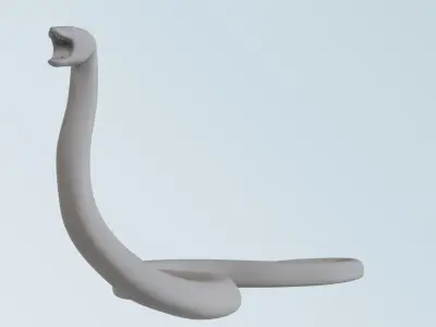 Snake garter 3D model