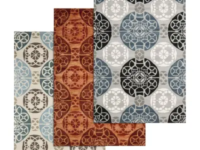 Rug Set 2135 3D model