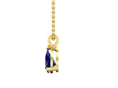 AV 517 Water Drops Shaped Pendant 3D print model