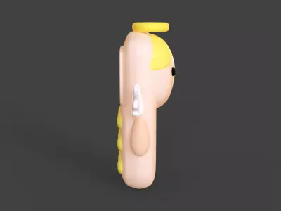 Angel Phone Toy  Low-poly 3D model