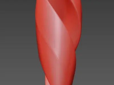 AbstracT Sculpture  Low-poly 3D model