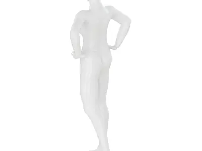 Full Figure Female Mannequin 92 3D model