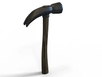 carpenter hammer 3D model
