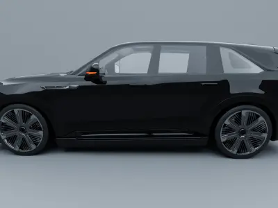 Cadillac-Escalade-iq-2025 With Interior 3D model